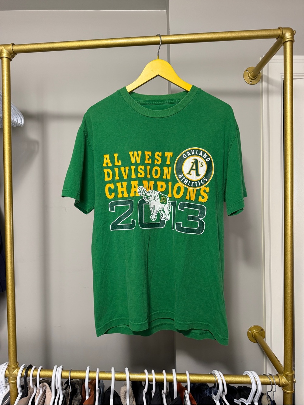Oakland A’s MLB 2013 Champions T Shirt XL